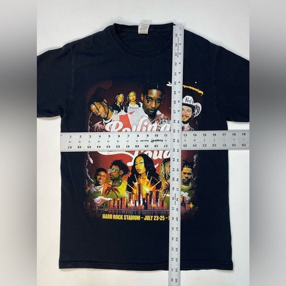 Rolling Loud 2021 Tour Graphic T-shirt Women Small Black Short Sleeve Music - Picture 6 of 6